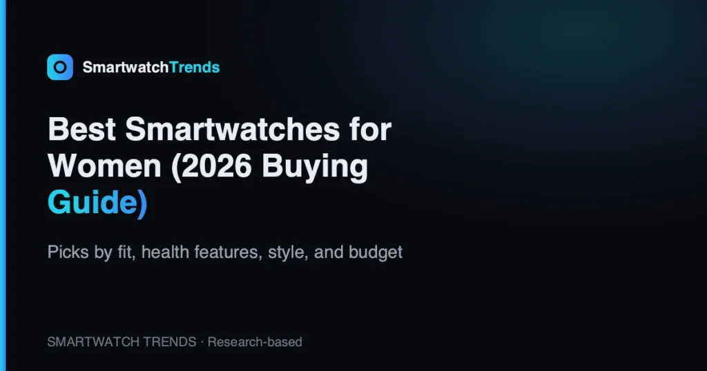 Best smartwatches for women