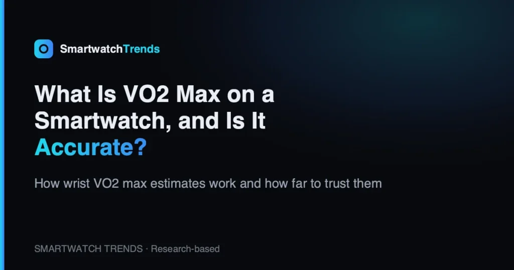 What is vo2 max on a smartwatch