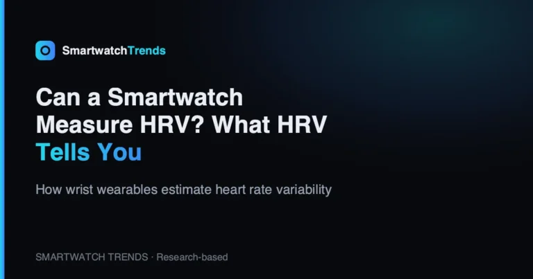 Mp can a smartwatch measure heart rate variability hrv