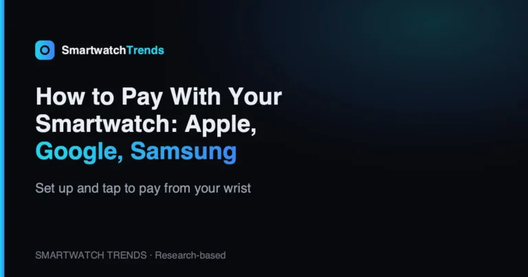 Mp how to use contactless payments on a smartwatch