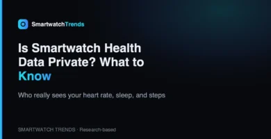 Is smartwatch health data private