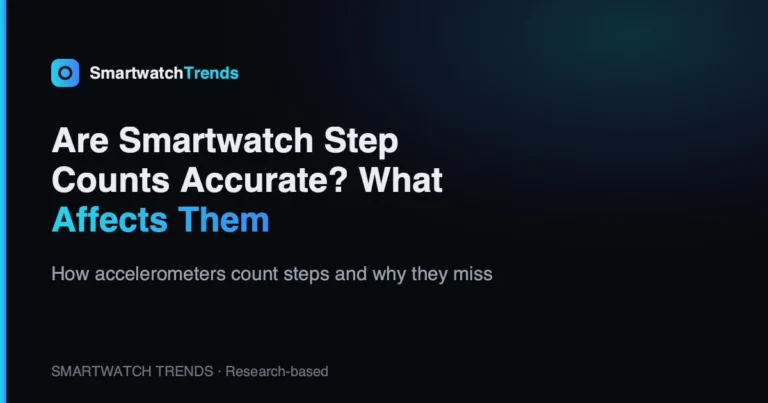 Mp are smartwatch step counts accurate