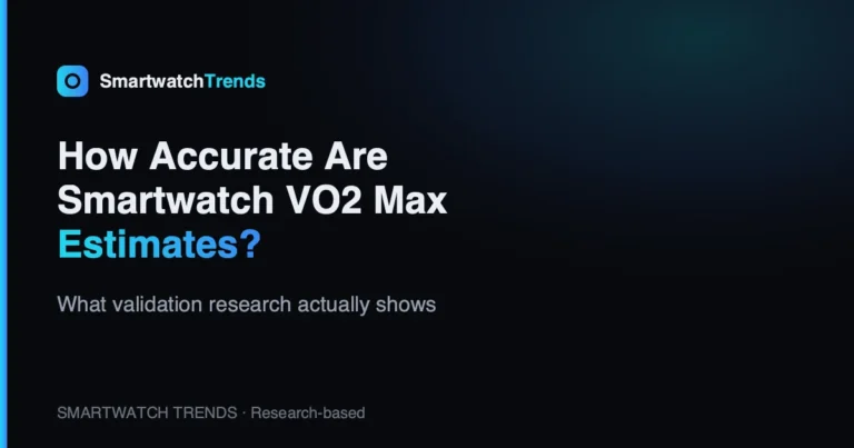 Mp how accurate are smartwatch vo2 max estimates