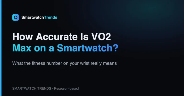 Mp how accurate is vo2 max on a smartwatch