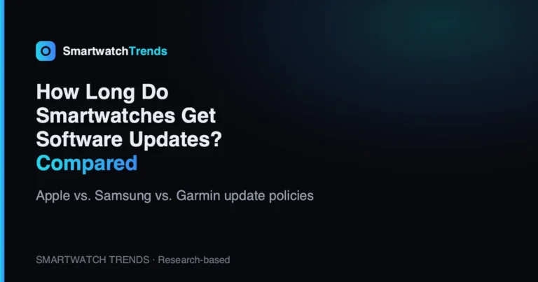 Mp how long do smartwatches get software updates