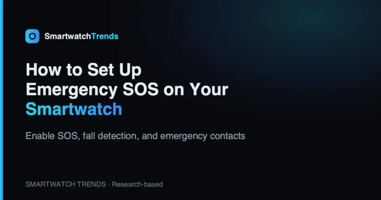 Mp how to set up emergency sos on your smartwatch
