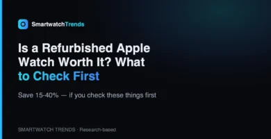 Mp is a refurbished apple watch worth buying