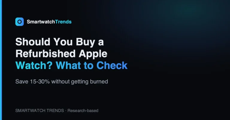 Mp should you buy a refurbished apple watch