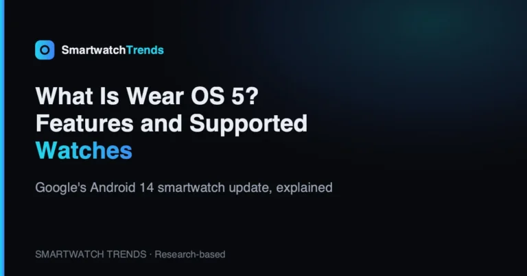 Mp what is wear os 5 features and supported watches
